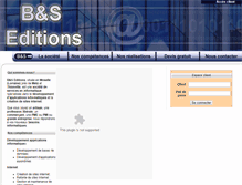 Tablet Screenshot of bseditions.fr